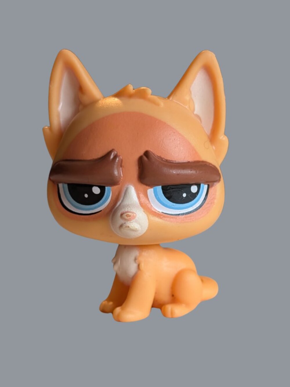 Littlest Pet Shop Pets in the City Sulky MacWhiskers #135 Grumpy Cat
